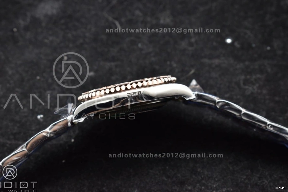 316L Best SS 268621 Dial Yacht-Master Case RG A2824 Edition Bracelet 37mm Brown 1:1 CVSF and 1116